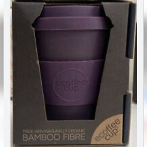 Purple Bamboo fibre ecoffee mug 8 oz
